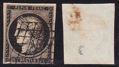 Frankreich FRANCE [1849] MiNr 0003 y ( O/ used ) [01]