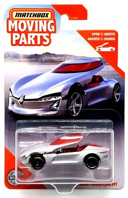 Mattel Matchbox Moving Parts Serie Auto / Car FWD41 Renault Trezor Concept