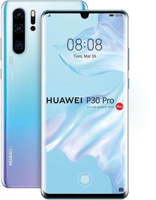 Huawei P30 Pro VOG-L29 - 128GB - Breathing Crystal (Ohne Simlock) (8GB RAM)
