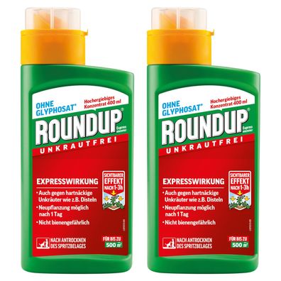 Roundup Express Konzentrat - 2x 400 ml