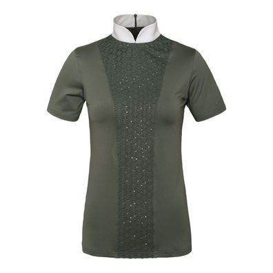 Kingsland Turniershirt Bridget Damen Grün (Gr. XS)