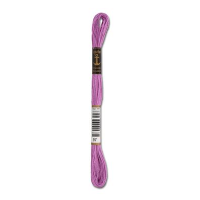 8m Anchor Stickgarn - Farbe 97 - hellviolett