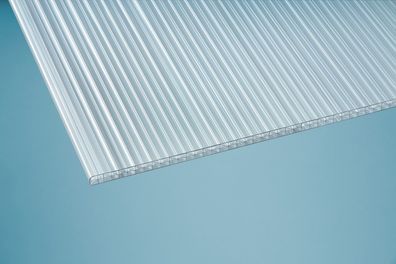 Polycarbonat Stegplatten 16 mm - X-Steg - klar oder opal-weiß - ab 16,50€/ m²