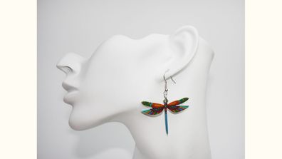 Bunte Libellen Ohrringe - Das perfekte Accessoire für Frühling und Sommer, Ohrhänger