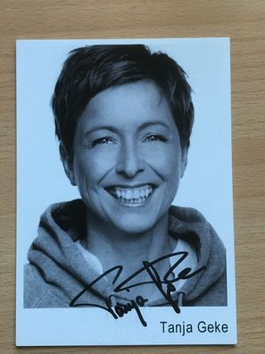 Tanja Geke Autogrammkarte orig signiert TV Film #5726