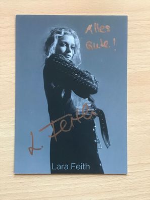 Lara Feith Autogrammkarte orig signiert TV Film #5715