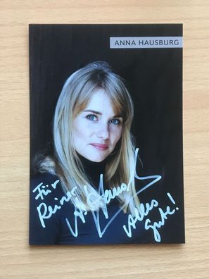 Anna Hausburg Autogrammkarte orig signiert TV Film #5713