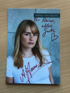 Anna Hausburg Autogrammkarte orig signiert TV Film #5738