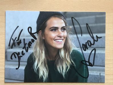 Sarah Mangione Autogrammkarte orig signiert TV Film #5749