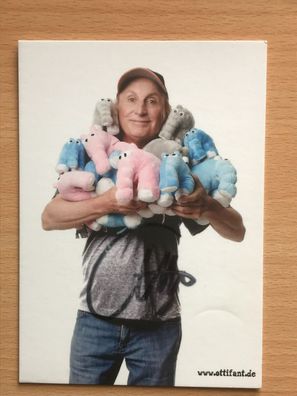 Otto Waalkes Autogrammkarte orig signiert TV Film Comedy #5675