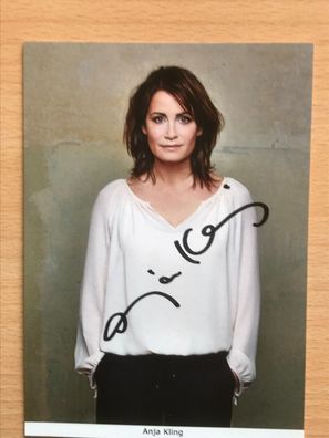Anja Kling Autogrammkarte orig signiert TV Film Comedy #5678