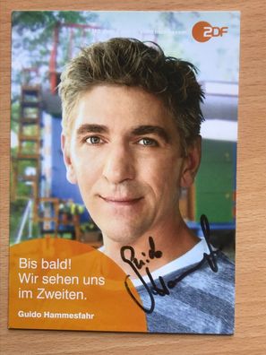Guido Hammesfahr Löwenzahn Autogrammkarte orig signiert TV Film Comedy #5692