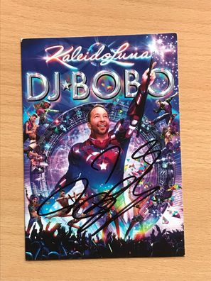 DJ BOBO Rock & Pop orig. signiert - TV FILM MUSIK #5014