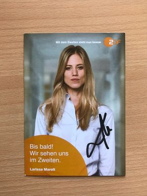 Larissa Marolt Blutige Anfänger Schauspieler AK orig. signiert - TV FILM #5398