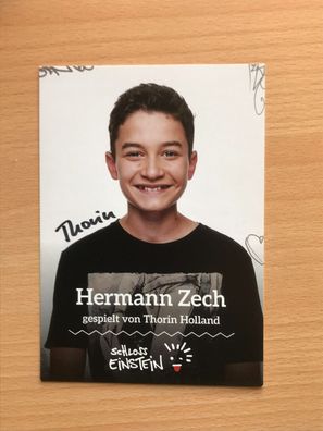 Thorin Hollan Schloss Einstein Autogrammkarte orig. signiert TV FILM MUSIK #5164