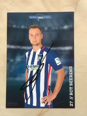 Roy Berens Hertha BSC Berlin Autogrammkarte orig signiert Fußball #5622