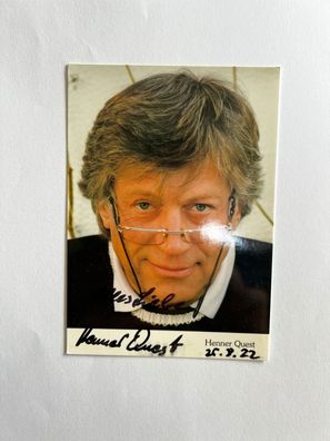 Henner Quest Schauspieler Autogrammkarte orig. signiert - TV FILM MUSIK #2525