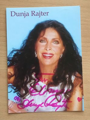 Dunja Raiter Autogrammkarte - TV FILM MUSIK - #1790