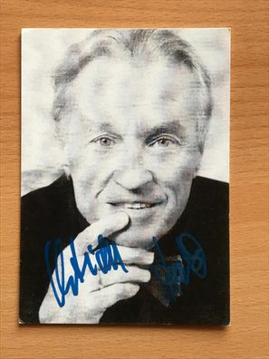 Christian Anders Schlager orig. signiert - TV FILM MUSIK #5087