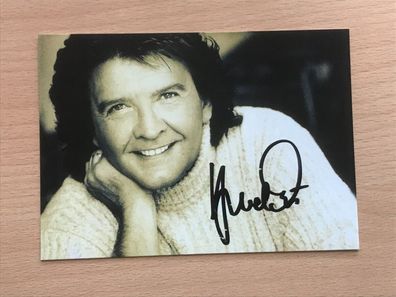 Bernd Clüver Autogrammkarte orig. signiert - TV FILM MUSIK #1859