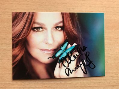 Andrea Berg Schlager Autogrammkarte orig. signiert - TV FILM MUSIK #2734