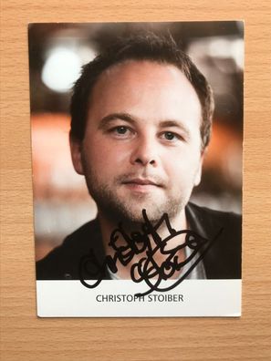 Christoph Stoiber Schauspieler Autogrammkarte orig. signiert TV FILM MUSIK #5118