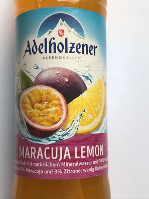 Adelholzener Maracuja-Lemon PET - Mehrweg - 12x500ml