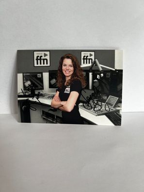 Sarah Berg Radio ffn Autogrammkarte orig. signiert - TV FILM MUSIK #2621