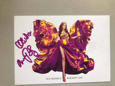 Andra Berg Schlager Autogrammkarte orig. signiert - TV FILM MUSIK #5120