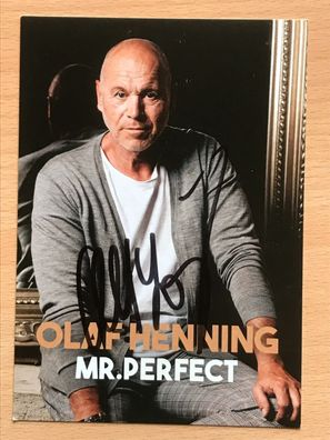 Olaf Henning Schlager orig. signiert - TV FILM MUSIK #5074