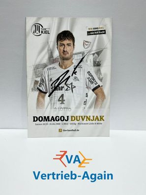 Domagoj Duvnjak Handball THW Kiel orig. signiert - TV FILM MUSIK #2680