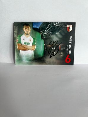 Jeffrey Gouweleeuw FC Augsburg orig signiert - TV FILM MUSIK #2632