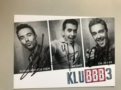 Klubbb3 Schlager Autogrammkarte orig. signiert - TV FILM MUSIK #5124