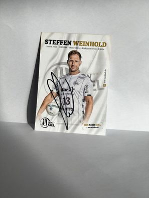 Steffen Weinhold Handballspieler THW Kiel orig. signiert - TV FILM MUSIK #2654