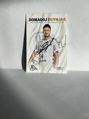 Domagoj Duvnjak Handballspieler THW Kiel orig. signiert - TV FILM MUSIK #2650