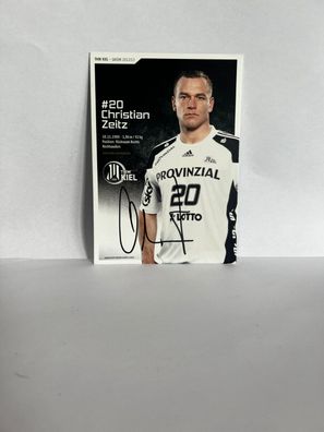 Christian Zeitz Handballspieler THW Kiel orig. signiert - TV FILM MUSIK #2669