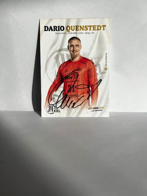 Dario Quenstedt Handballspieler THW Kiel orig. signiert - TV FILM MUSIK #2647