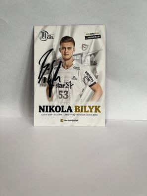 Mykola Bilyk Handballspieler THW Kiel orig. signiert - TV FILM MUSIK #2676