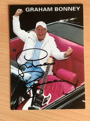 Graham Bonney Autogrammkarte orig. signiert - TV FILM MUSIK #1889