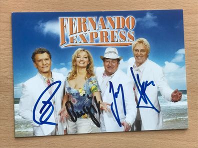 Fernando Express Autogrammkarte orig. signiert - TV FILM MUSIK #1855
