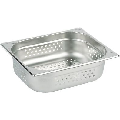 APS GN-Behälter 1/1 Edelstahl, gelocht, Tiefe: 200 mm, Inhalt: 28,00 Liter