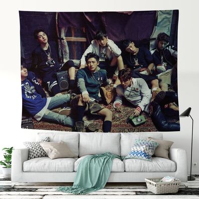 Kpop NCT Taeil Wandteppich Taeyong Jeno Tapestry Wohnkultur Wall Hintergrund Tuch