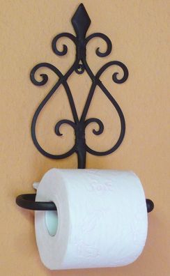 Toilettenrollenhalter 92083 Toilettenpapierhalter 26 cm aus Metall Wandhalter