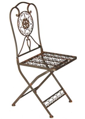 Gartenstuhl Metall Tecla 17921 Metallstuhl Stuhl Garten Vintage Eisen Nostalgie