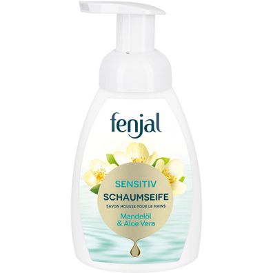 Fenjal Schaumseife Sensitiv mit Mandelöl und Aloe Vera 250ml