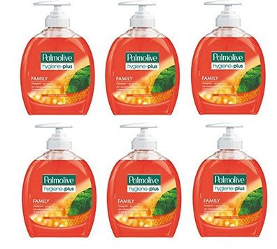 Palmolive Flüssigseife Hygiene-Plus Family mit Propolis Extrakt 300ml 6er Pack