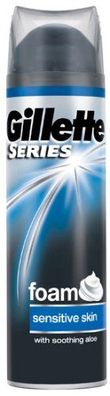 Gillette Series Sensitive Rasierschaum, 250 ml