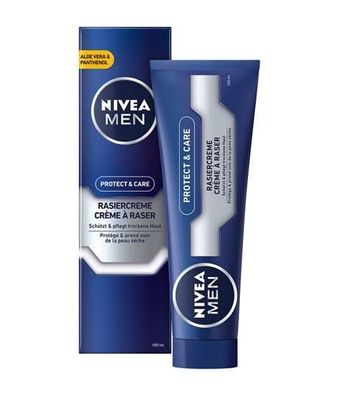 Nivea for Men Rasiercreme schützt und pflegt die trockene Haut 100ml