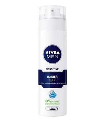 Nivea for Men Rasiergel Sensitive Rasur empfindliche Männerhaut 200ml