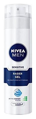 Nivea Men Sensitive Rasiergel für empfindliche Haut 6er Pack